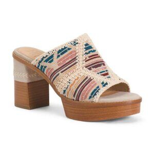 FRYE Pipa Crochet Sandals